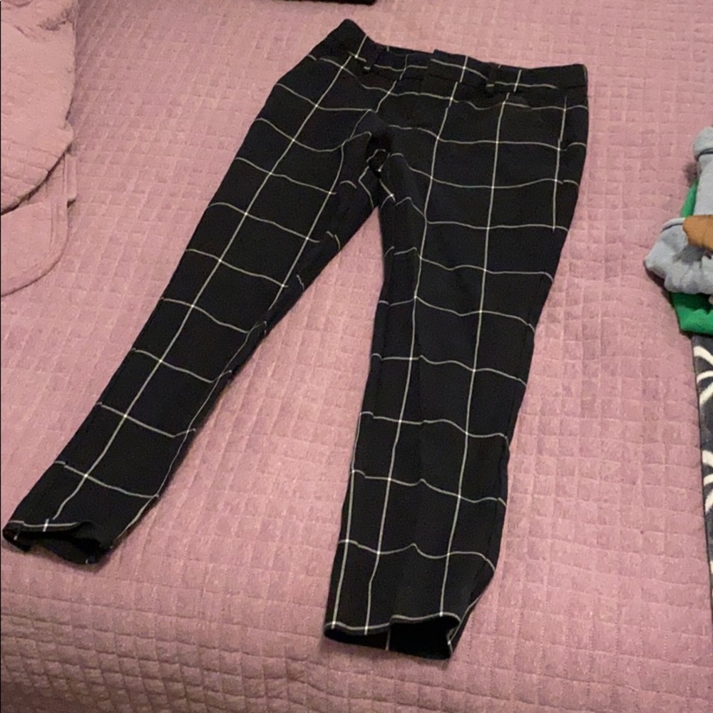 Plaid pants